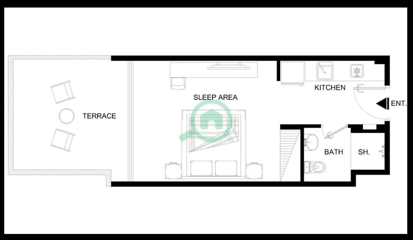 Apartment Cozy Studio In Azizi Riviera Sleeps 3 With Pool Dubai